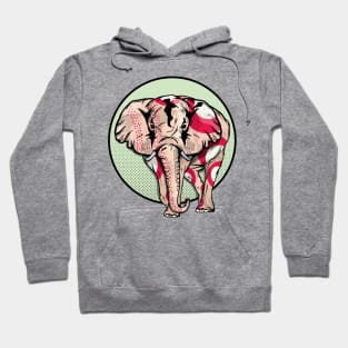 Painted Elephant Hoodie